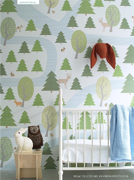 babykamer muurdecoratie via Kinderkamerstylist.nl